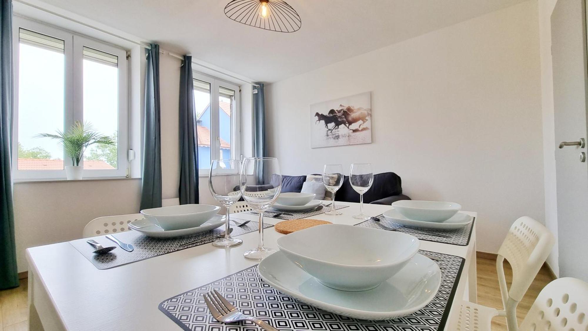Le Triplex - 5 Chambres - 10 Pers- Fibre - Relax Bnb Мюлуз Екстер'єр фото